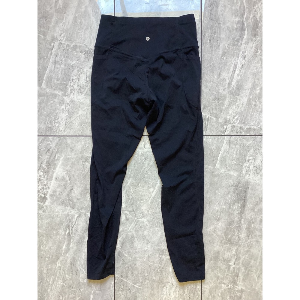 Halara Black High Waisted Full Length Leggings with Pockets Size M